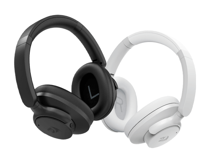 AURICULAR GAMER REDRAGON  VIBECORE H610 ANC BLUETOOTH GRIS