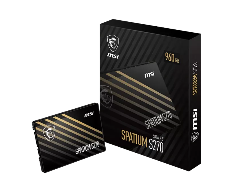 HD SSD 480GB MSI SPATIUM SATA 3 2.5