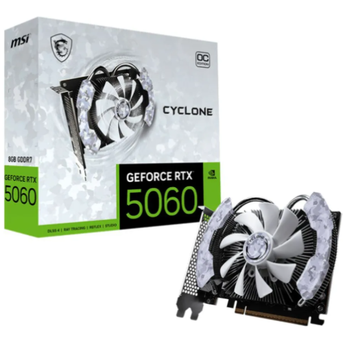PLACA DE VIDEO 8GB RTX 5060 MSI CYCLONE OC