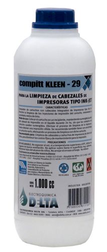 LIMPIA CABEZAL EPSON DELTA COMPITT KLEEN-29  1-LITRO