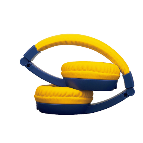 AURICULAR VOLKANO KIDS 1,2MTS CABLE PLUG 3.5 MM  VB-2015-YLBL  AZUL