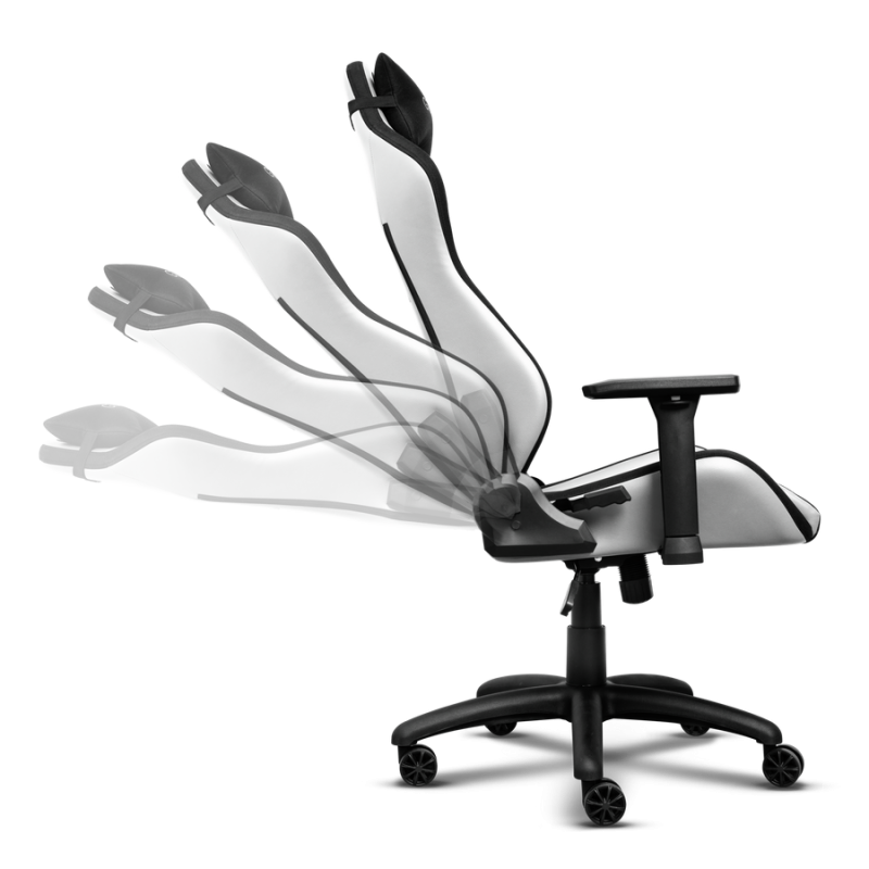 SILLA GAMER ARMADA TRUST RUYA GXT 714W BLANCO