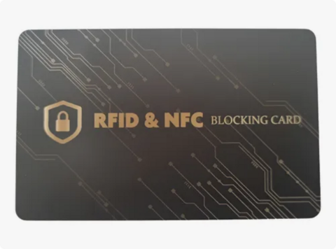 TARJETA BLOQUEADORA PROTECTORA DE RIFT CREDITO-DEBITO