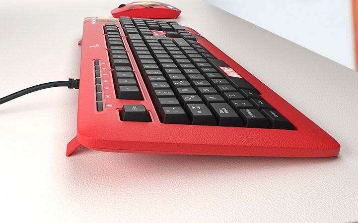TECLADO USB MARVEL IRON MAN XTK-M401IM