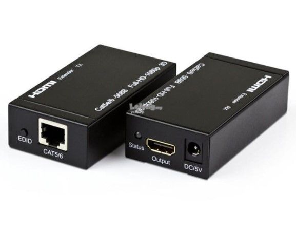 EXTENSOR HDMI ACTIVO HASTA 60MT POR 1 UTP CAT6