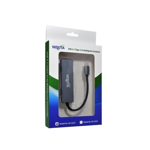 DOCKING USB-C 3.1 A HDMI/HUB USB/ LECTOR DE TARJETAS NISUTA NSUCD1
