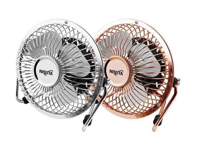 VENTILADOR USB METALICO PARA ESCRITORIO NISUTA NSFANU