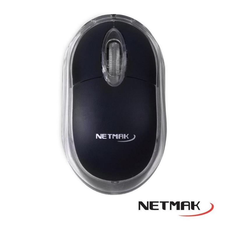 MOUSE NETMAK USB NM-M01 NEGRO