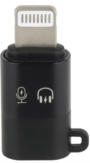 ADAPTADOR TIPO C HEMBRA A IPHONE LIGHTNING AUDIO + CARGA ADA01