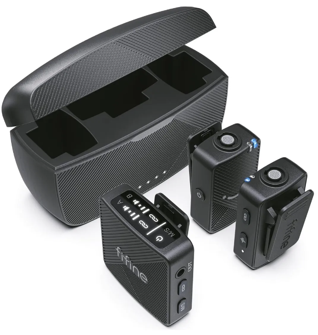 MICROFONO CORBATERO  INALAMBRICO X2  TIPO C M9 FIFINE