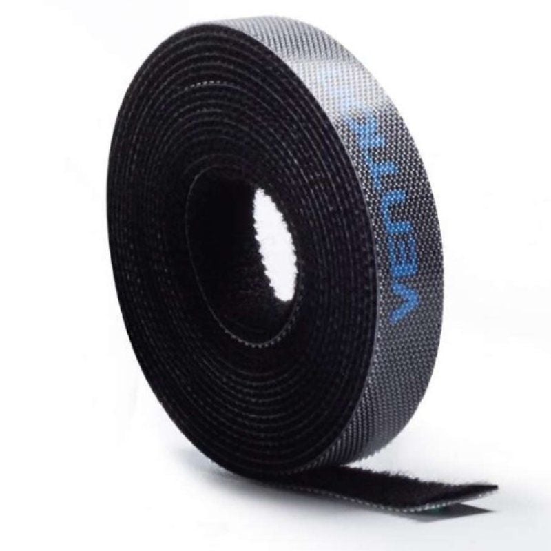 TIRA ORGANIZADORA DE CABLE CON VELCRO AUTOADHESIVO 1 METRO VENTION KAABA