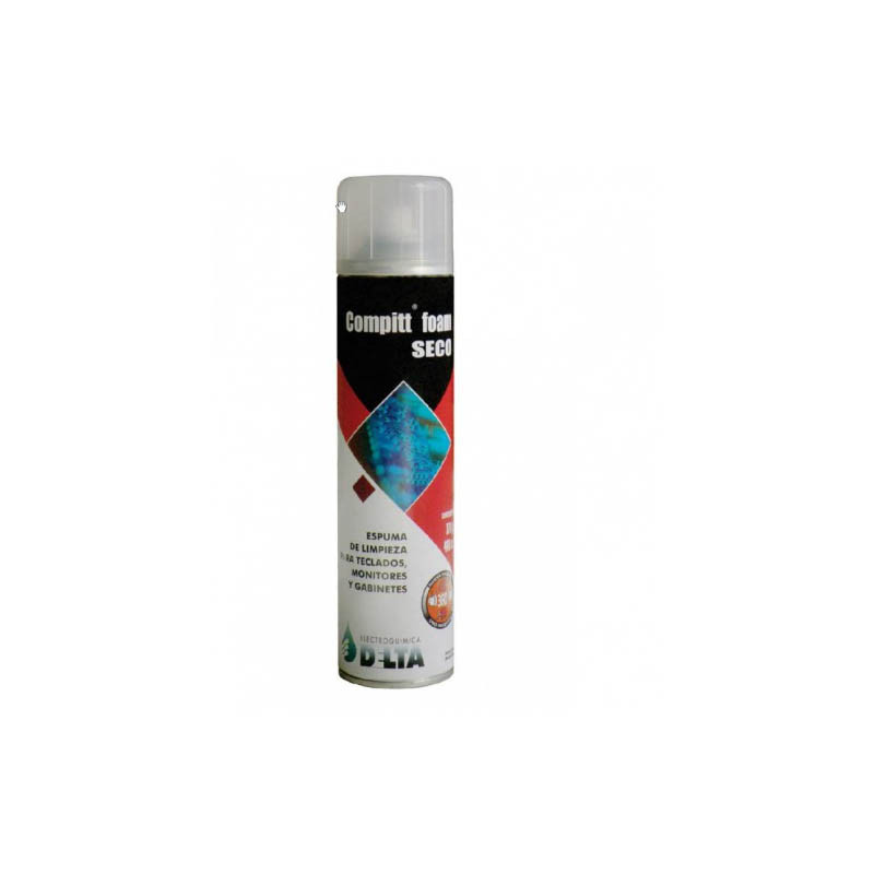 LIMPIADOR MULTIUSO 370GR COMPITT FOAM ESPUMA EN SECO DELTA