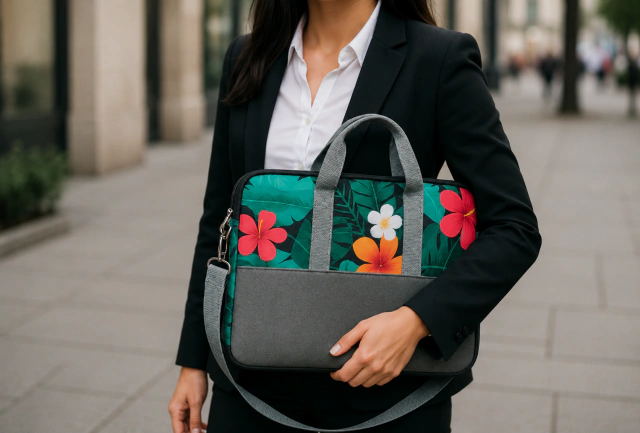 FUNDA NOTEBOOK CDTEK 15,6 CARRY FLOWER 