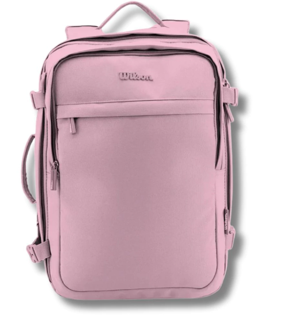 MOCHILA WILSON TRAVEL 19 PORTANOTEBOOK ROSA  (65.AQ005)