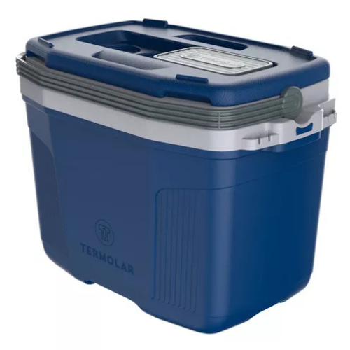 CONSERVADORA TERMOLAR 32LT COLOR AZUL ALPSUV32L 24HS BEBIDAS/12HS ALIMENTOS 47 X 39 X 30 (AN-AL-PROF)