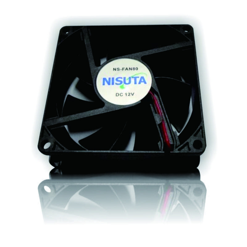 COOLER CHASIS 8X8 NEGRO C/RULEMAN NISUTA NSFAN80