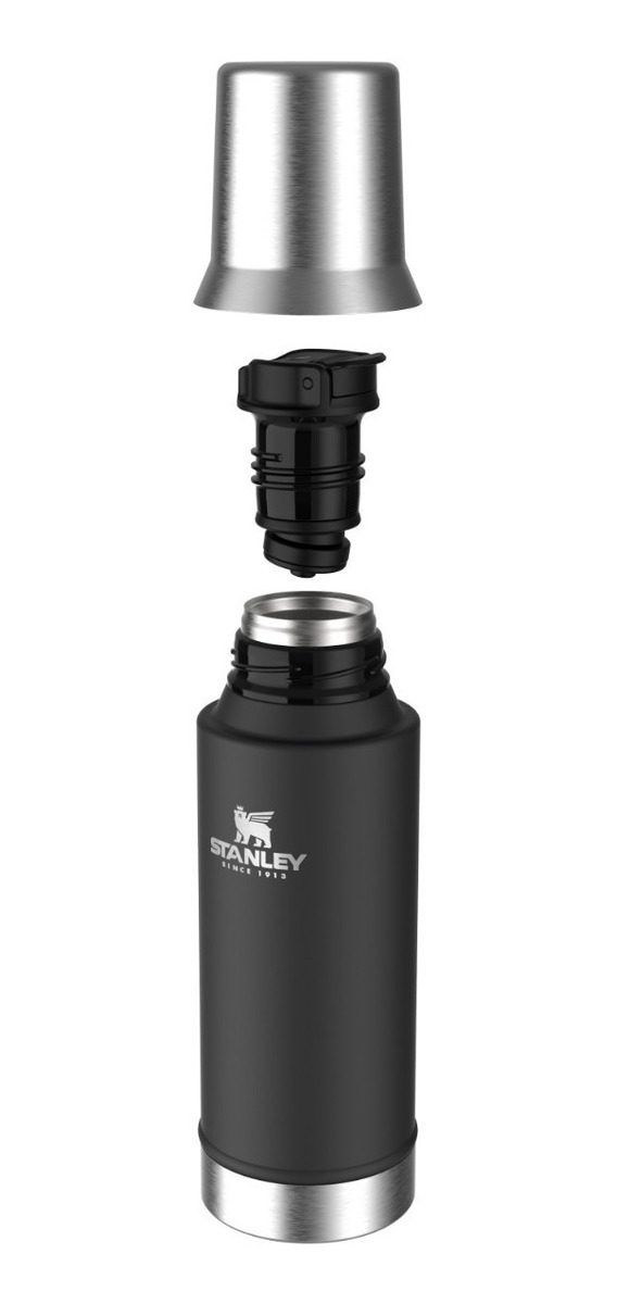 TERMO MATE SYSTEM STANLEY CLASSIC 800ML NEGRO