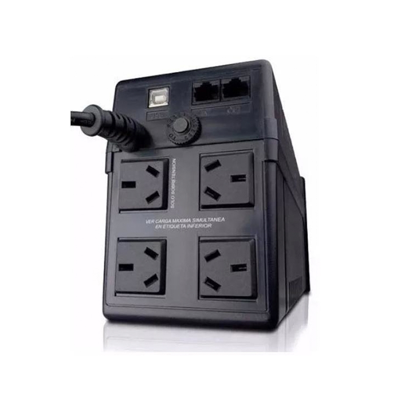 UPS TRV NEO 1200 (12V 7AH X2 720W/CARGA MAX. 5,45A/4 TOMAS/USB SOFTWARE/RJ45)