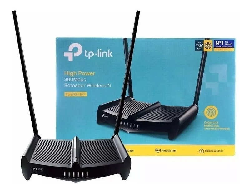 ROUTER WIFI TP-LINK TL-WR841HP 300MBPS 4P 2ANT 9DBI