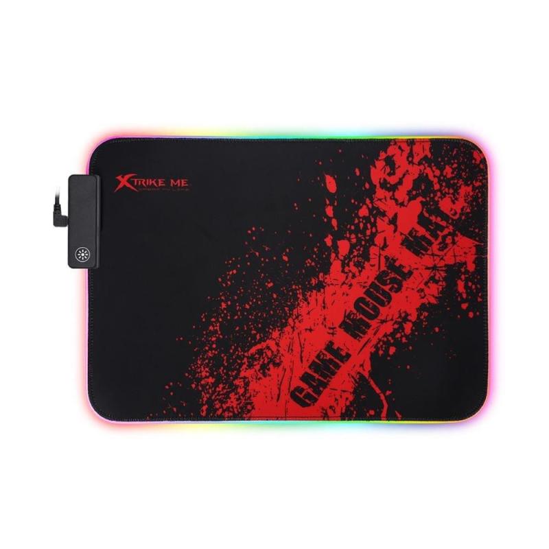 PAD MOUSE GAMING XTRIKE ME MP-602  350 X 250 X 4 MM RGB