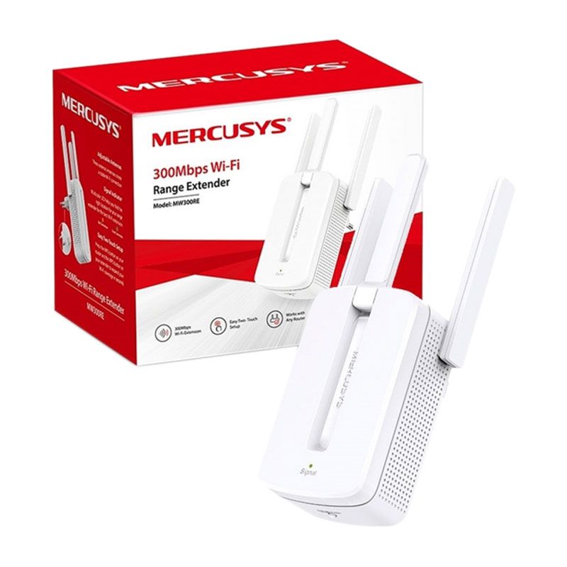 ACCESS POINT MERCUSYS MW300RE 300MBPS 3 ANT