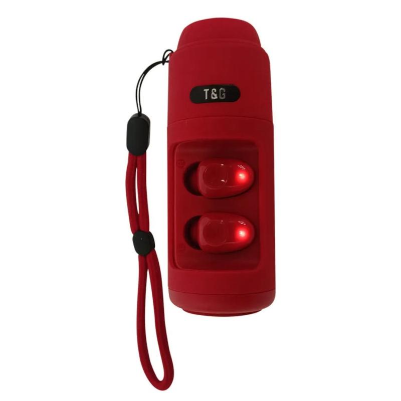 PARLANTE + AURICULAR BT PORTATIL T&G 2EN1 TG-806