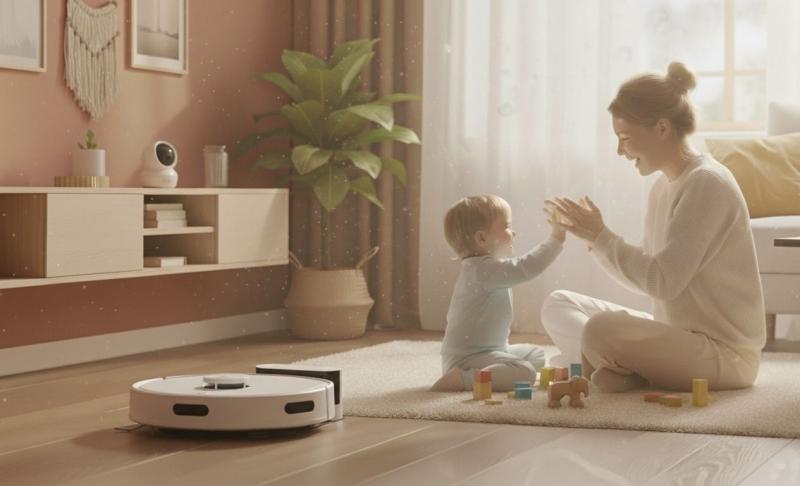 ASPIRADORA ROBOT Y TRAPEADOR 2 EN 1 EZVIZ CS-RE5-TWT2