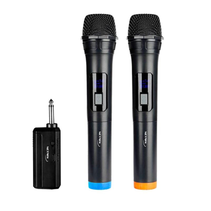 MICROFONO INALAMBRICO X2 NETMAK KARAOKE NM-MC18