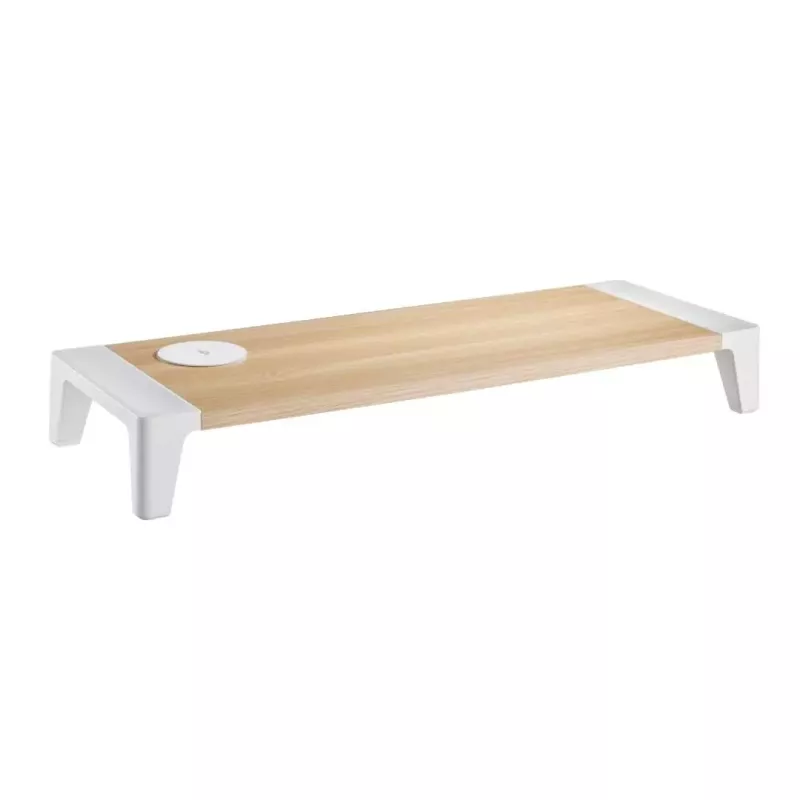 SOPORTE BASE MONITOR ESCRITORIO REDRAGON ZENITH- CON CARGADOR INALAMBRICO QI- RDSM146