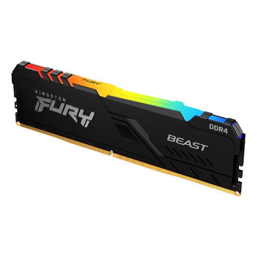 MEM DDR4 RGB 8GB 3200MHZ KINGSTON FURY BEAST 8GBIT SN