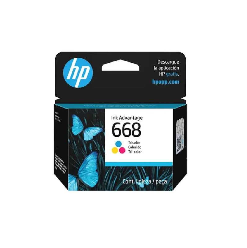 HP 668 COLOR 2970/2975/2985/2986/4375/6075/6076/6475/6476 3ML