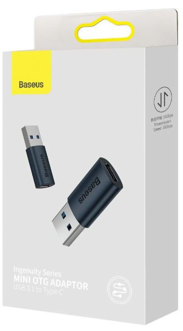 ADAPTADOR TIPO HEMBRA  A USB 3.1 MACHO A01189 BASEUS