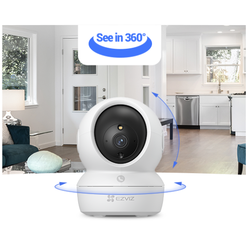 CS CAMARA IP WIFI H6C PRO 2MPX (CS-H6C-R105-1L2WF) 1080P 4MM INDOOR EZVIZ