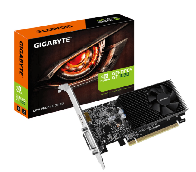 PLACA DE VIDEO 2GB GIGABYTE GT1030 DDR4 LP