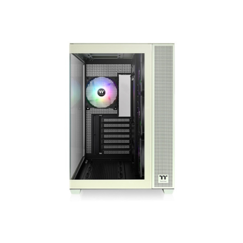 GABINETE (GM) MID TOWER THERMALTAKE VIEW 380 MATCHA GREEN / TG X2 / FAN ARGB X4 (3+1) / VGA 415MM / CA-1Z2-00MEWN-00