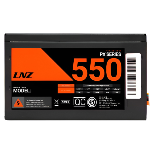 FUENTE ATX 550W LNZ FB550-LX ESTANDAR