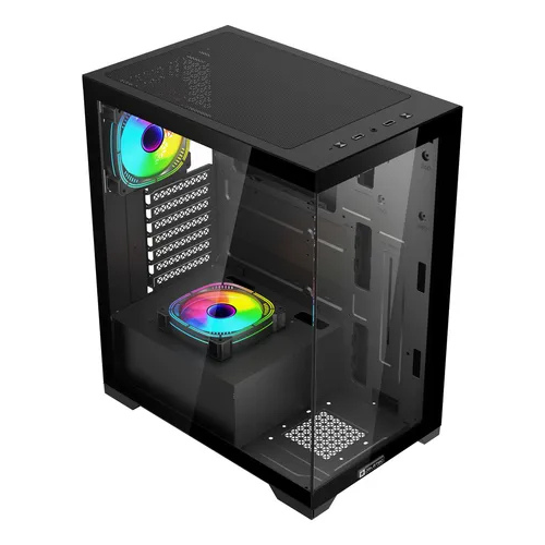GABINETE (GM) JALATEC JT-X94B + FUENTE 750W 80 PLUS BRONZE