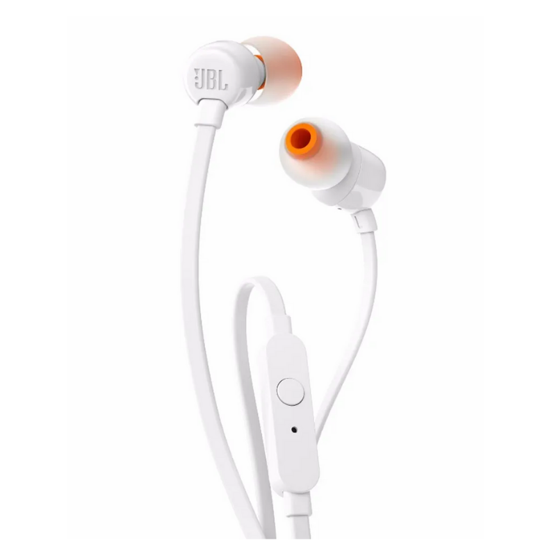 AURICULAR JBL T110 BLANCO C/MIC