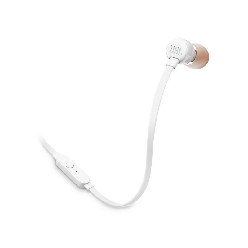 AURICULAR JBL T110 BLANCO C/MIC