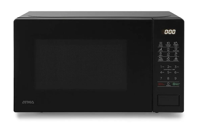 MICROONDAS ATMA MATDGB23UBN 23LT 900W DIGITAL CON GRILL NEGRO