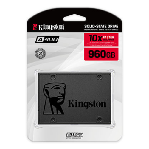 HD SSD 960GB KINGSTON A400 SATA 3 2.5