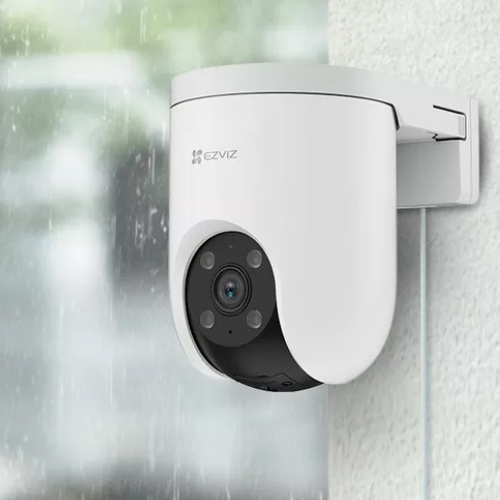 CS CAMARA IP WIFI H8C PRO 3MPX 2K DOMO PT EZVIZ (R200-1K3WKFL)  / DEFENSA ACTIVA CON SIRENA Y LUZ ESTROBOSCOPICA / VISION NOCTURNA A COLOR (4MM)