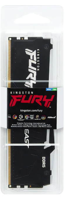 MEM DDR5 RGB 16GB 5600MHZ KINGSTON FURY BEAST CL40 KF556C40BBA-16