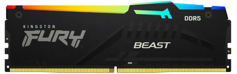 MEM DDR5 RGB 16GB 5600MHZ KINGSTON FURY BEAST CL40 KF556C40BBA-16