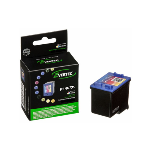EVERTEC HP 667XL COLOR