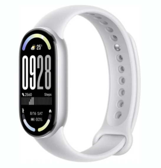 RELOJ SMARTBAND XIAOMI 10 PLATA