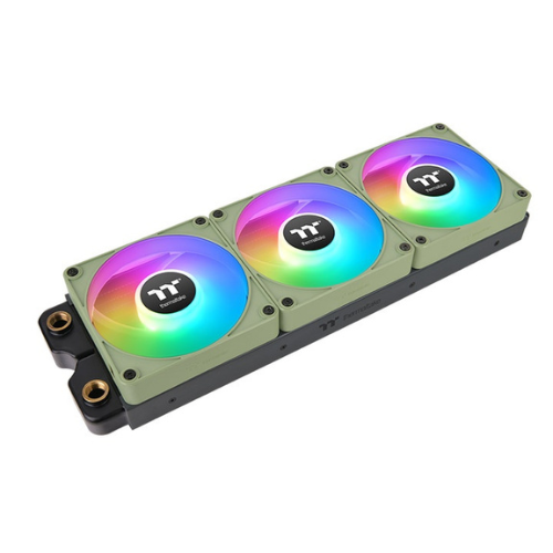 COOLER CHASIS 120MM THERMALTAKE CT120 EX ARGB (PACK X3) MATCHA GREEN 2000RPM CL-F196-PL12MG-A