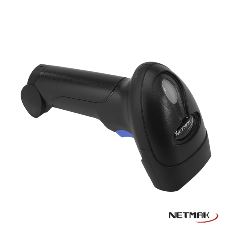 LECTOR DE CODIGO DE BARRAS INALAMBRICO NM-LC308 QR USB 2D