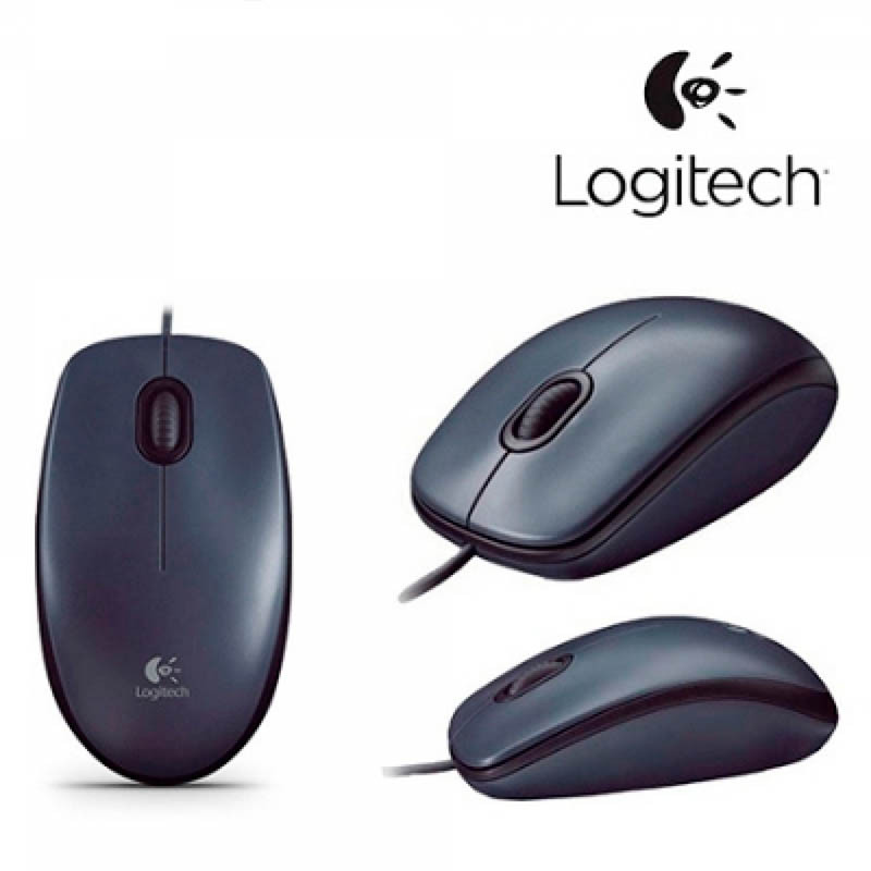 MOUSE LOGITECH USB M90 NEGRO