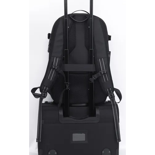 MOCHILA NOTEBOOK 17.3" VACZOM CON SISTEMA COMPRESION AL VACIO- INCLUYE AIR PUMP  ZOM  ZB-V611BK COLOR NEGRO